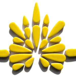 Teardrops-Citrus-Yellow-H171 Teardrops-Citrus-Yellow-H171 Mosaic Tile