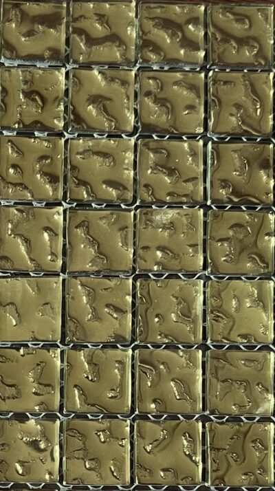 lustre-gold Lustre Texture Gold 20 x 20 mm sheet of 28